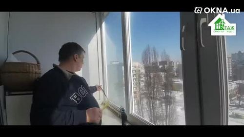 Замер горизонтальных жалюзи на лоджию в Киеве видео ™4 Этаж Замер горизонтальных жалюзи на лоджию в Киеве видео ™4 Этаж