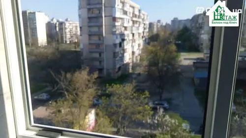 Остекление лоджии под ключ Киев ул. Богатырская 20 видео 4 Этаж Балкон под ключ Остекление лоджии под ключ Киев ул. Богатырская 20 видео 4 Этаж Балкон под ключ
