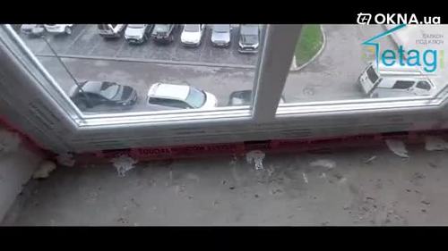 Панорамное остекление лоджии в Киеве видео ™4ETAG Бр. 11 👷 Французское остекление лоджии в Киеве вид Панорамное остекление лоджии в Киеве видео ™4ETAG Бр. 11 👷 Французское остекление лоджии в Киеве вид