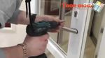 Замена цилиндра замка в металлопластиковой двери от © Твое окно👍 Замена цилиндра замка в металлопластиковой двери от © Твое окно👍
