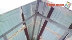 Остекление балкона с выносом и наружной обшивкой профнастилом Киев ©Твое окно Остекление балкона👍 Остекление балкона с выносом и наружной обшивкой профнастилом Киев ©Твое окно Остекление балкона👍