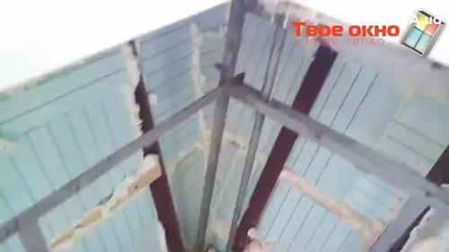 Остекление балкона с выносом и наружной обшивкой профнастилом Киев ©Твое окно Остекление балкона👍 Остекление балкона с выносом и наружной обшивкой профнастилом Киев ©Твое окно Остекление балкона👍