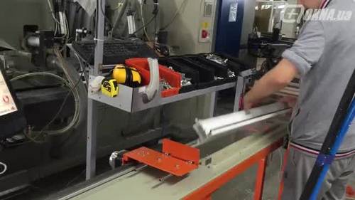 Установка ответных планок