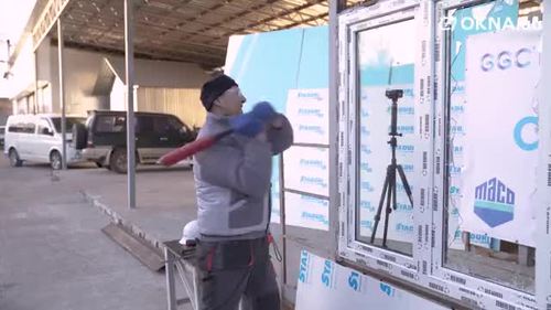 краш тест вікна рехау евро 70