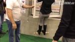 Качель на окне с вклеенным стеклопакетом . KievBuild 2017 Качель на окне с вклеенным стеклопакетом . KievBuild 2017
