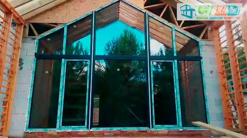 Установка трапеции из Veka Softline 70 в Киеве и области Установка трапеции из Veka Softline 70 в Киеве и области